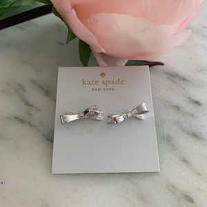 Kate Spade Love Notes Bow Earrings